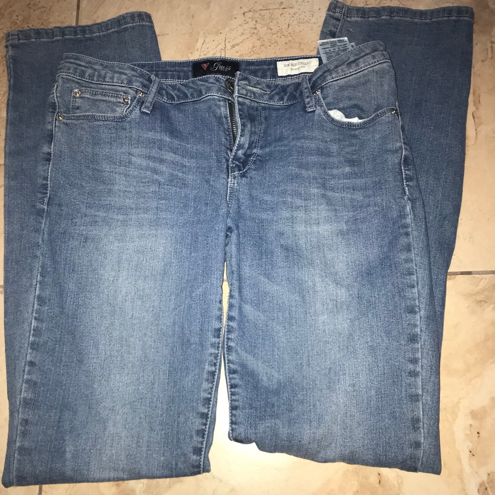 Guess Jeans low-rise straight fit skinny jeans